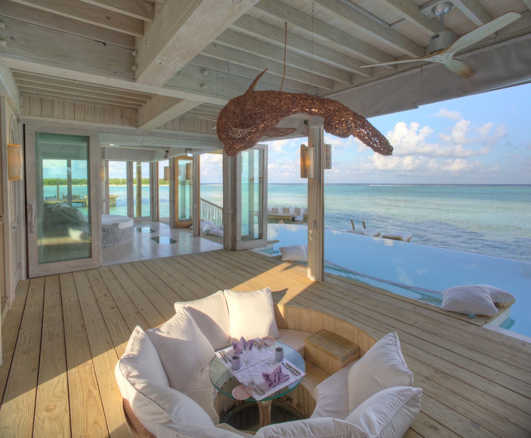 2-Bedroom Water Retreat with Slide